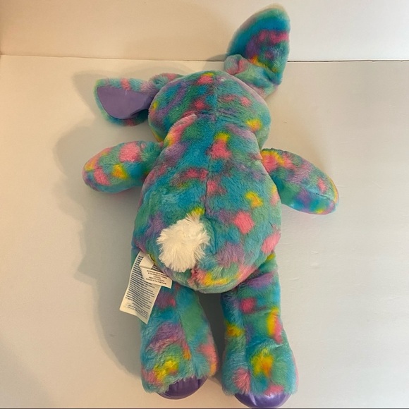 Build A Bear Bunny Rabbit Tie Dye Multi Color - Picture 3 of 7